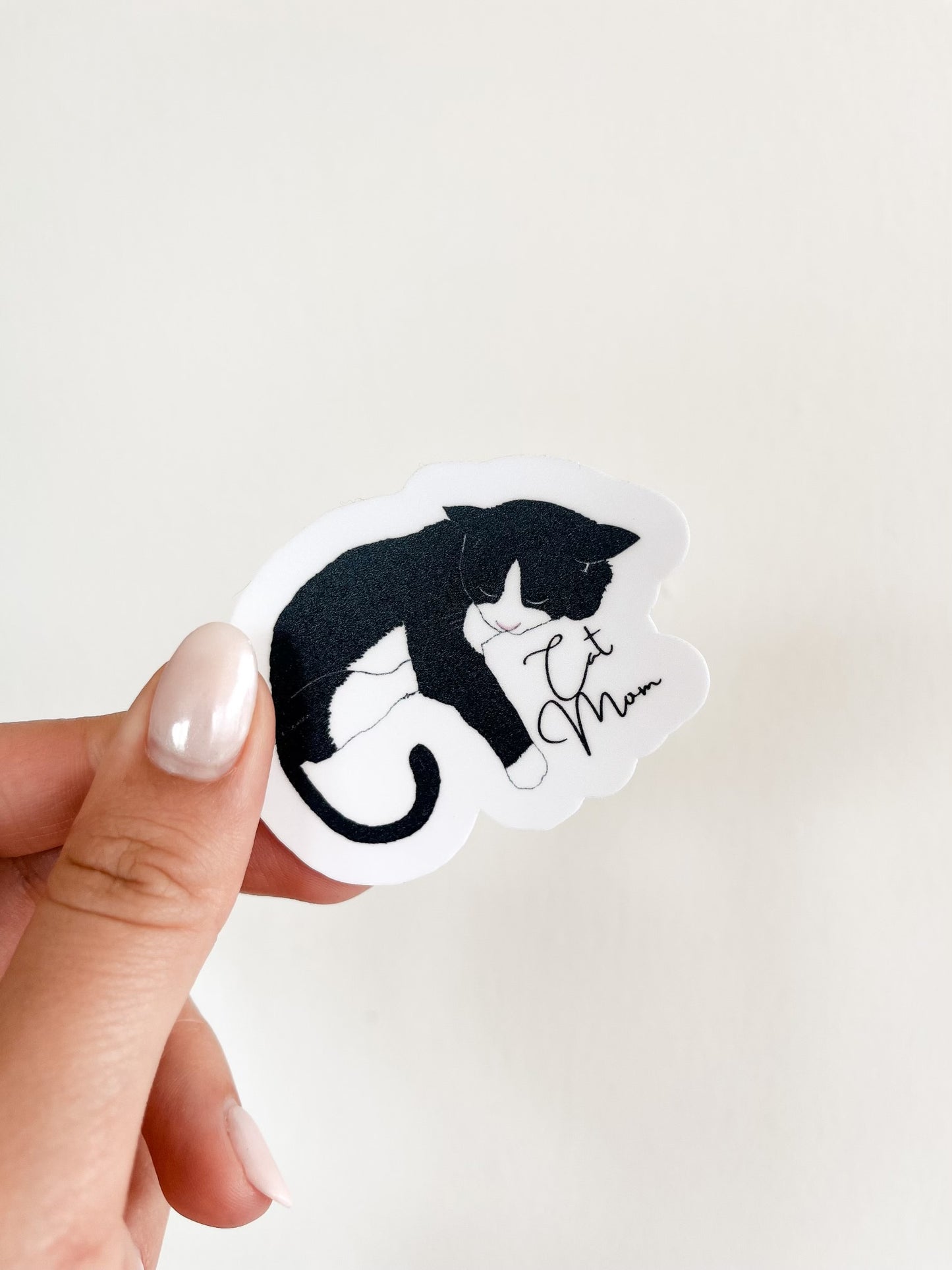 Cat Mom Sticker