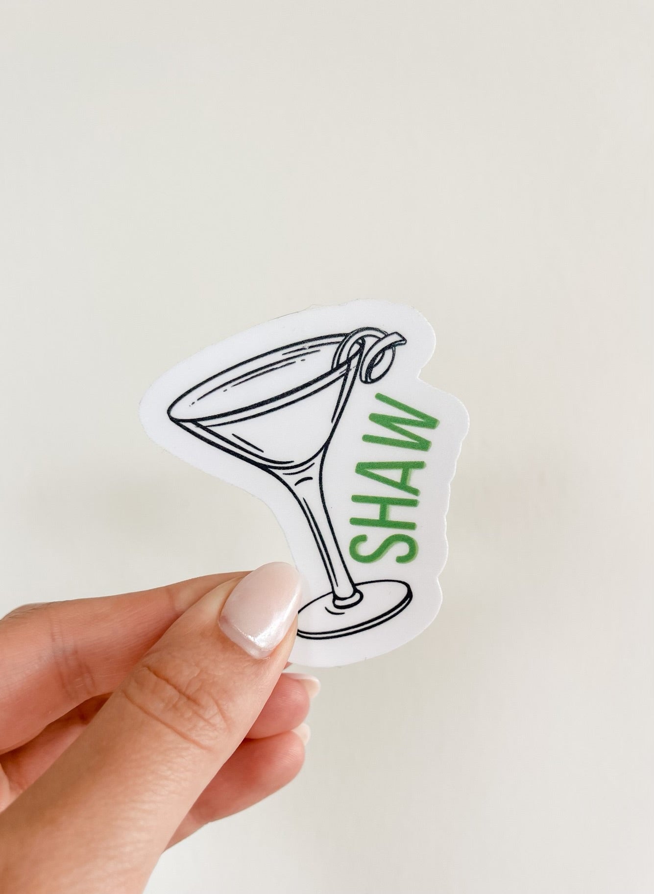 Shaw Sticker