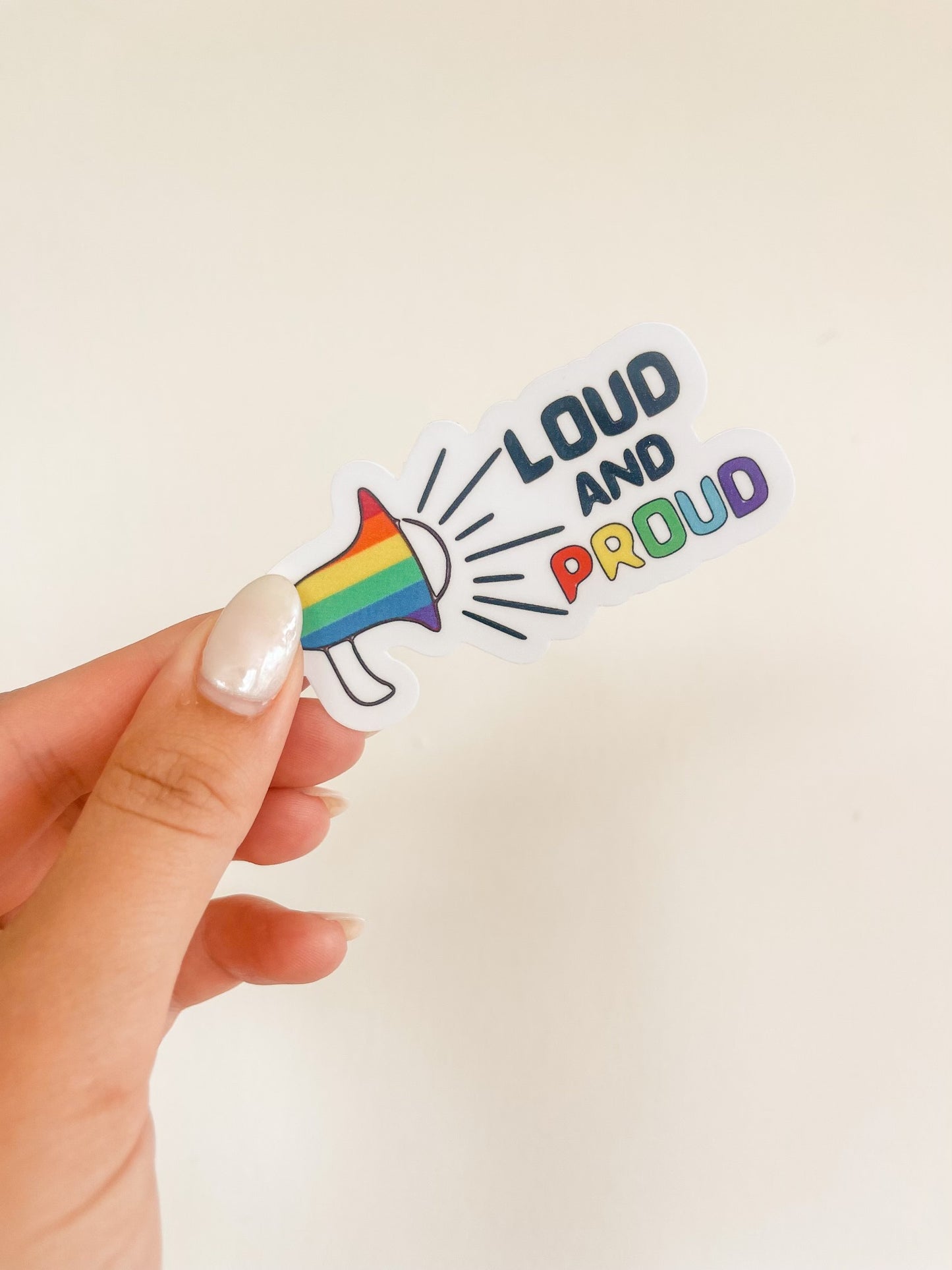 Out and Proud Sticker