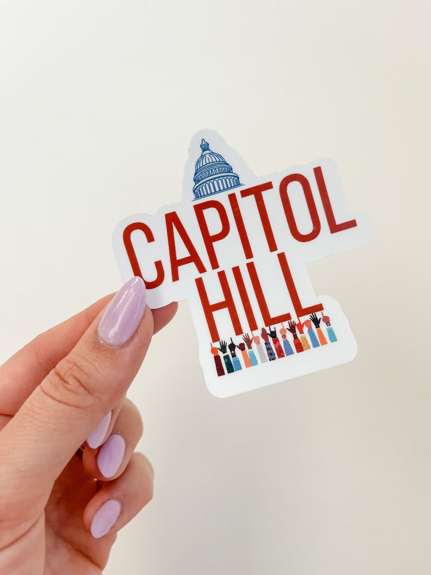 Capitol Hill Sticker – District Heroines